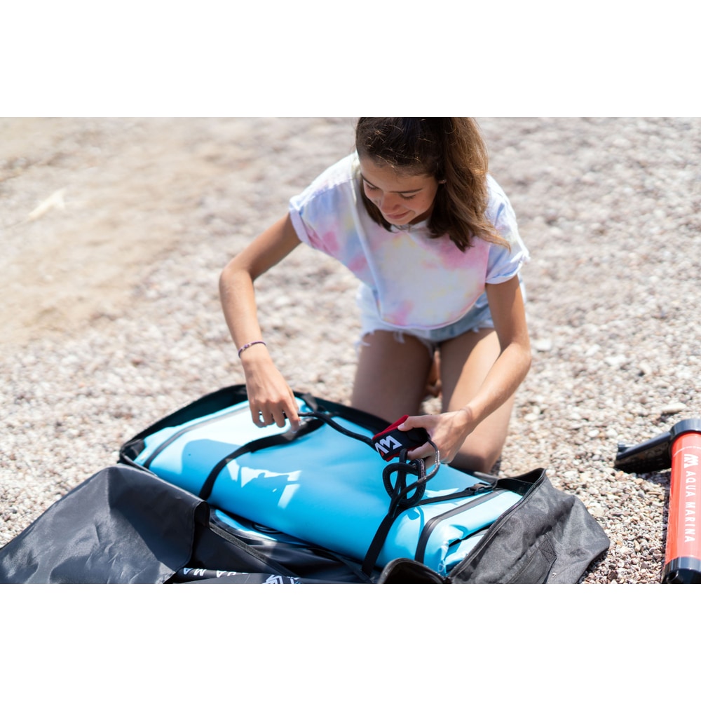 Aqua Marina VIBRANT 8'0" Kids Inflatable Paddle Board | Youth SUP, 12.3 lb, 132 lb Payload