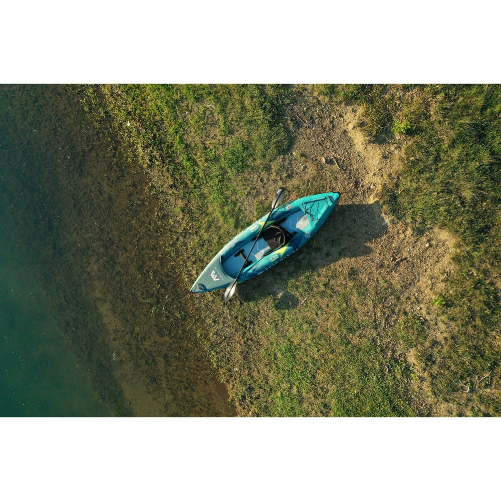 Aqua Marina STEAM 10'3" Inflatable Whitewater Kayak | 1-Person, Drop-Stitch Floor, Class III Ready