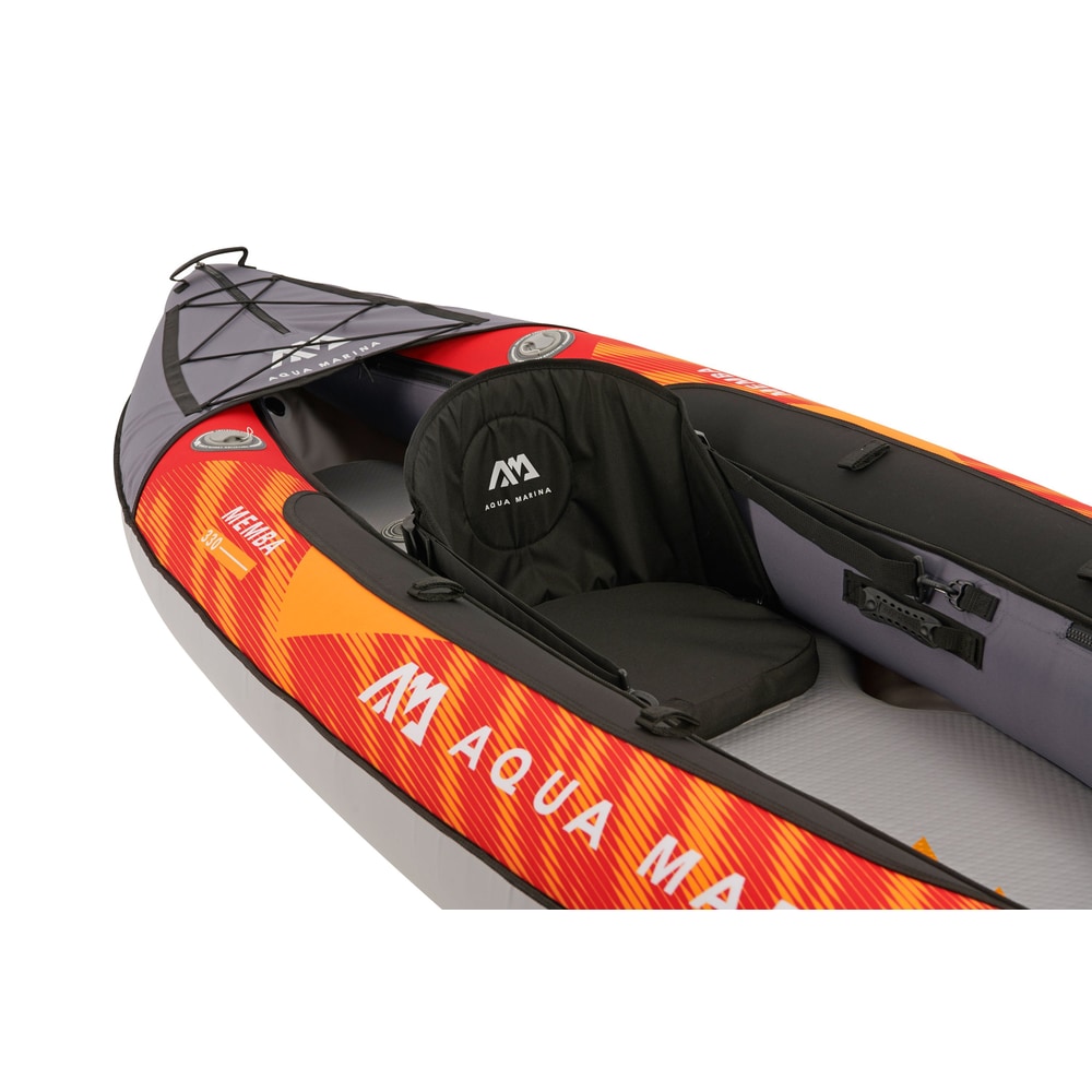 Aqua Marina MEMBA 10'10" Inflatable Touring Kayak | Solo, Drop-Stitch Floor, 242 lbs Payload