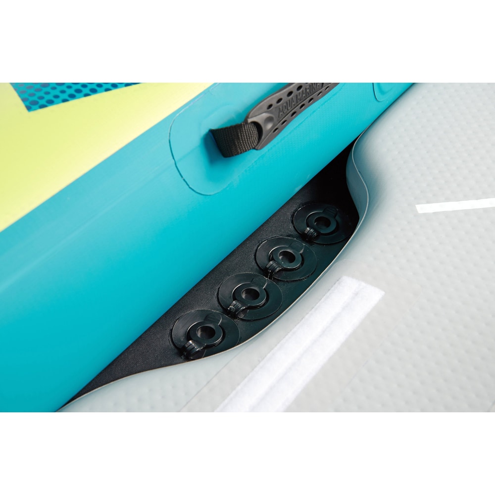 Aqua Marina STEAM 10'3" Inflatable Whitewater Kayak | 1-Person, Drop-Stitch Floor, Class III Ready