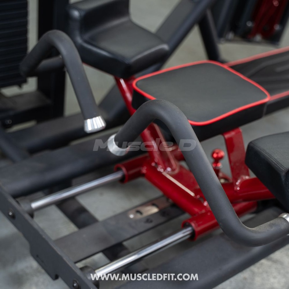Muscle D Fitness Classic V2 Selectorized Glute Kick | 200 lb Stack, 3-Angle Arm, 11-Gauge Steel