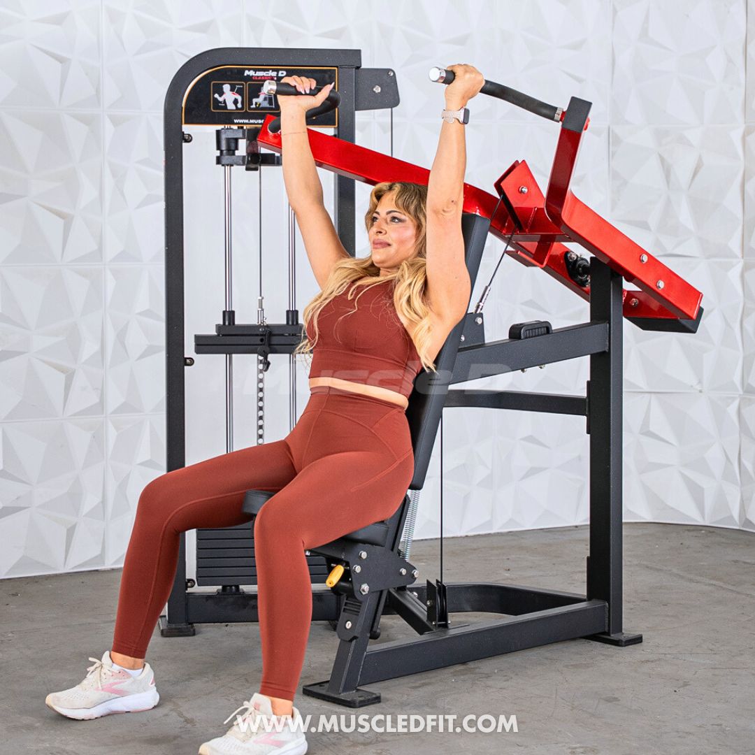Classic V2 Selectorized Shoulder Press – Commercial Grade by Muscle D Fitness