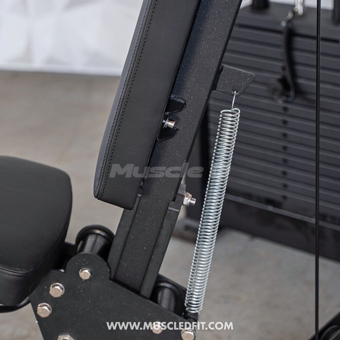 Classic V2 Selectorized Shoulder Press – Commercial Grade by Muscle D Fitness