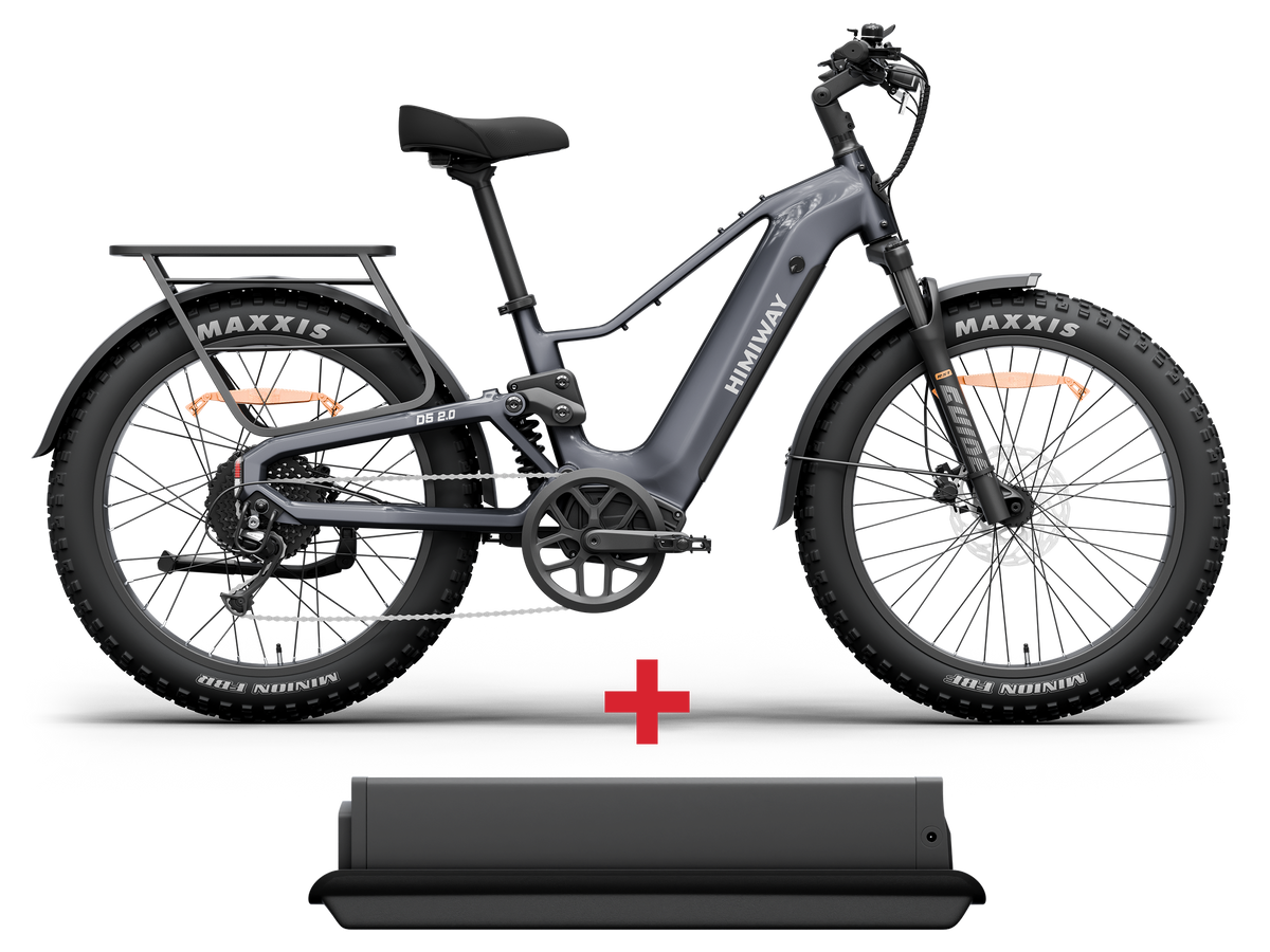 Himiway D5 2.0 Full-Suspension Fat Tire Electric Bike - view 2
