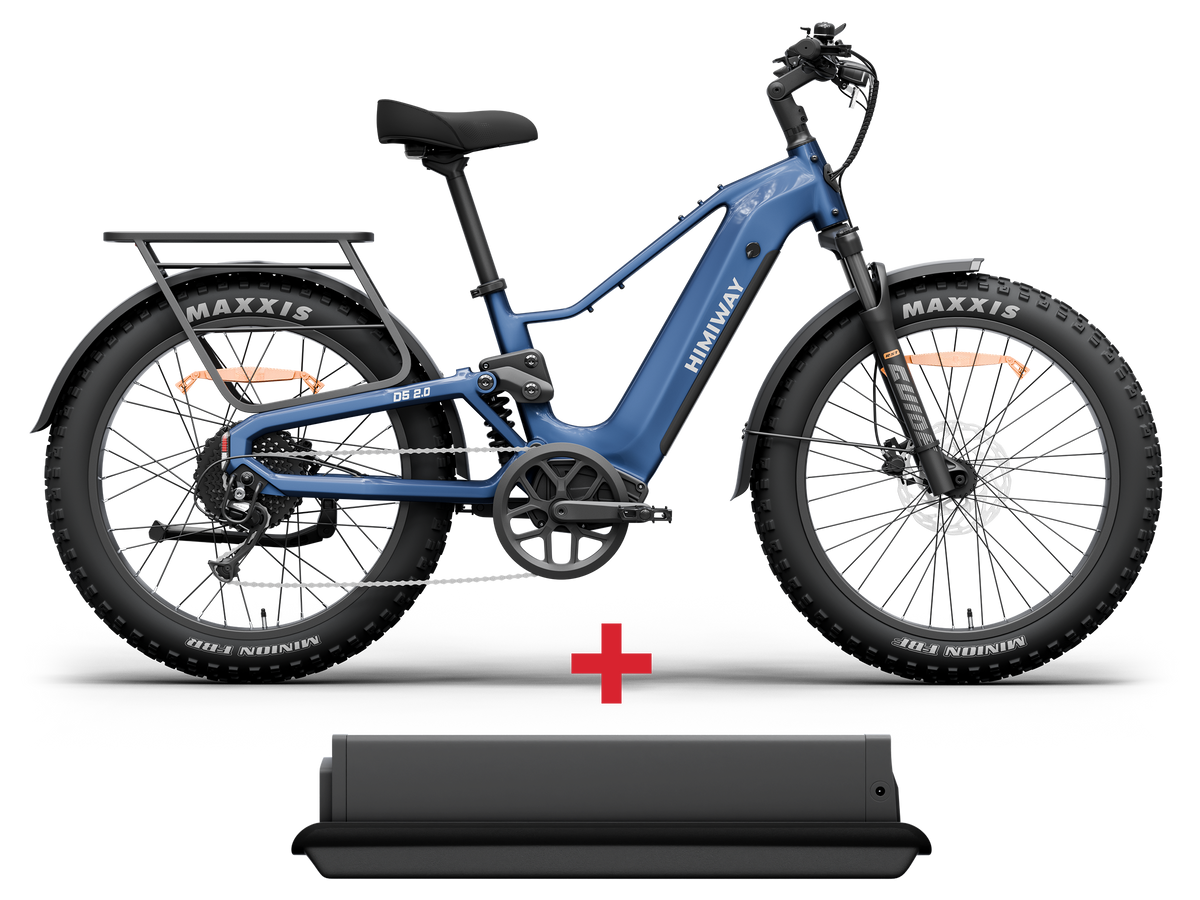Himiway D5 2.0 Full-Suspension Fat Tire Electric Bike - view 4