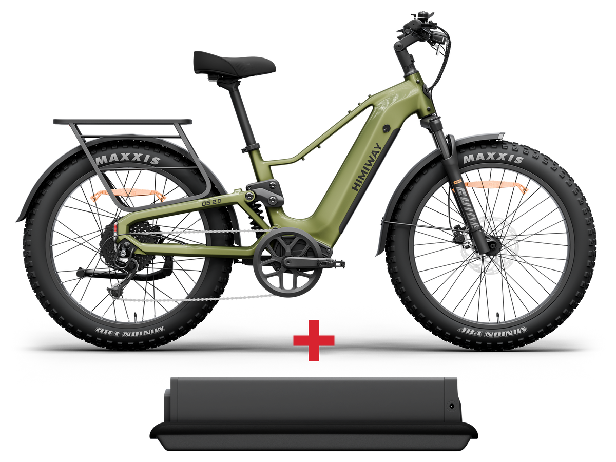 Himiway D5 2.0 Full-Suspension Fat Tire Electric Bike - view 6