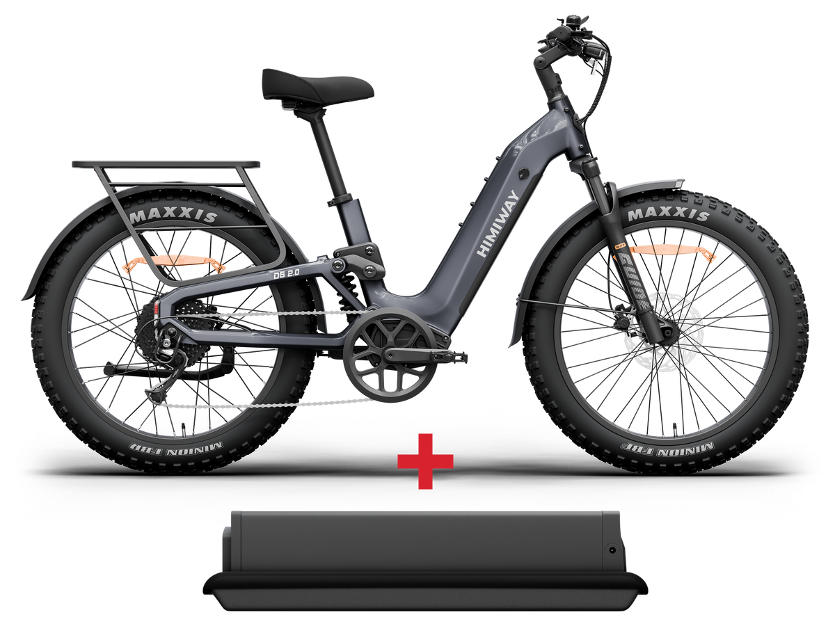 Himiway D5 2.0 Full-Suspension Fat Tire Electric Bike - view 17