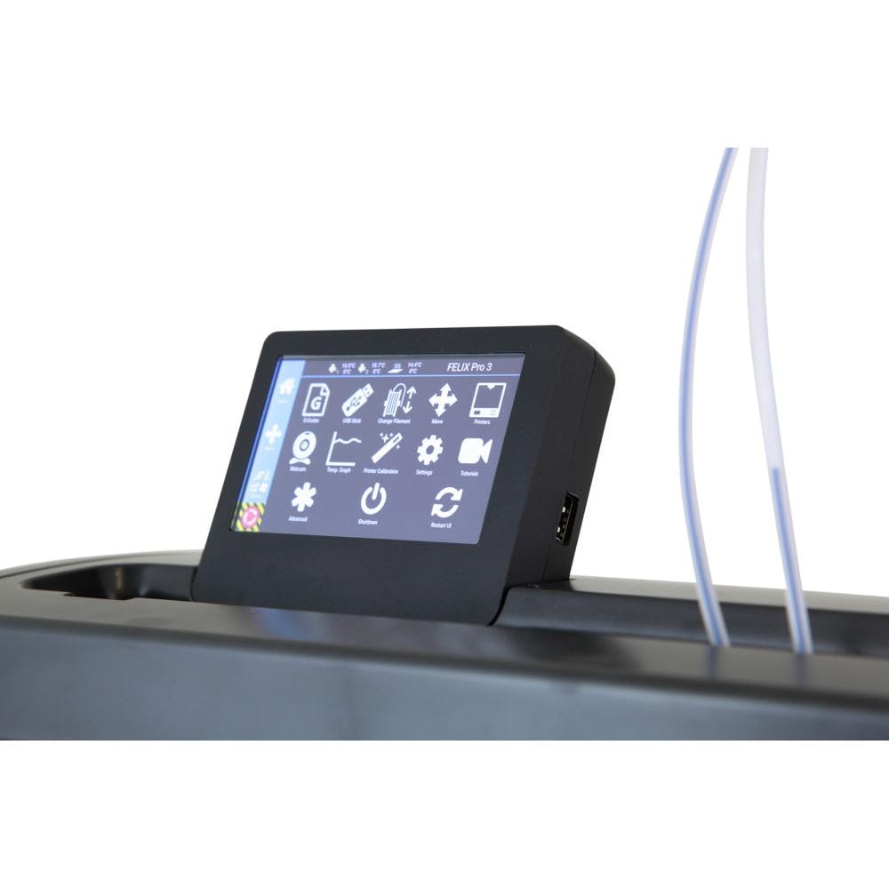 FELIXprinters Pro 3 Dual-Head Professional 3D Printer | Auto Calibration, 32 dBA Quiet, WiFi + Webcam