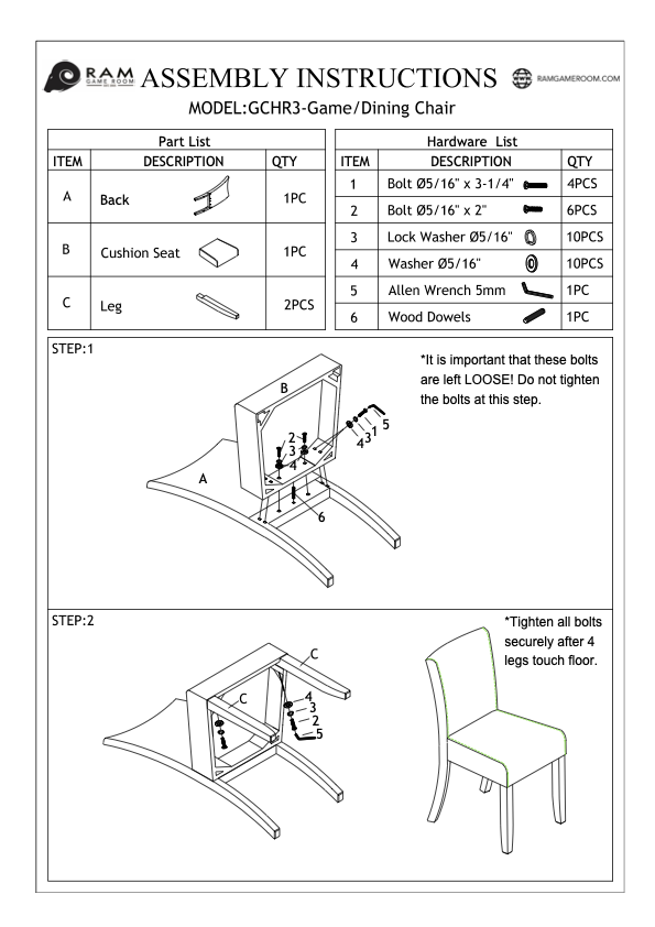 RAM Game Room 84" TEXAS HOLD'EM GAME TABLE x 8 DINING/GAME CHAIRS (Comes With Dining Top)