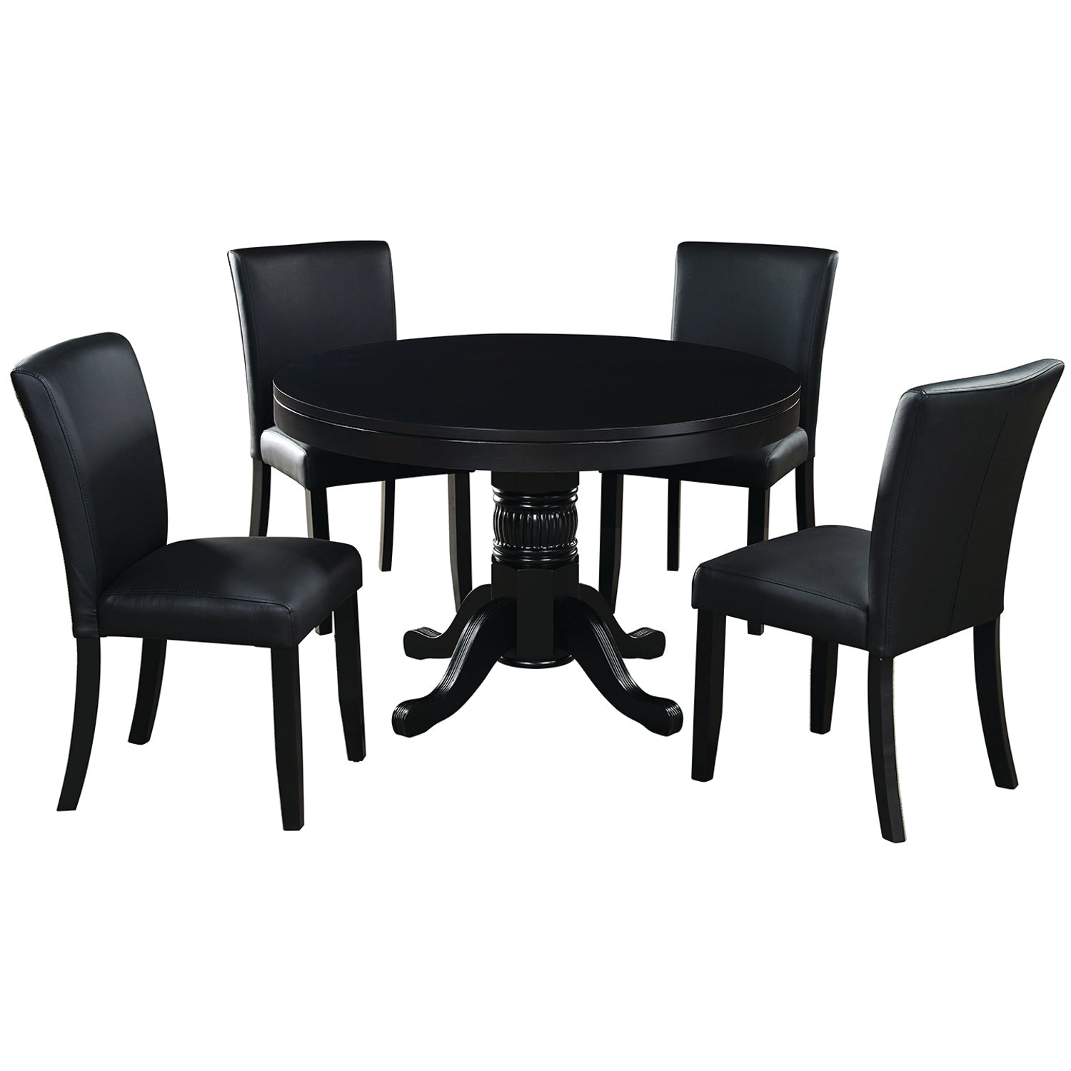 RAM Game Room 48" 2 IN 1 GAME TABLE x 4 DINING/GAME CHAIRS