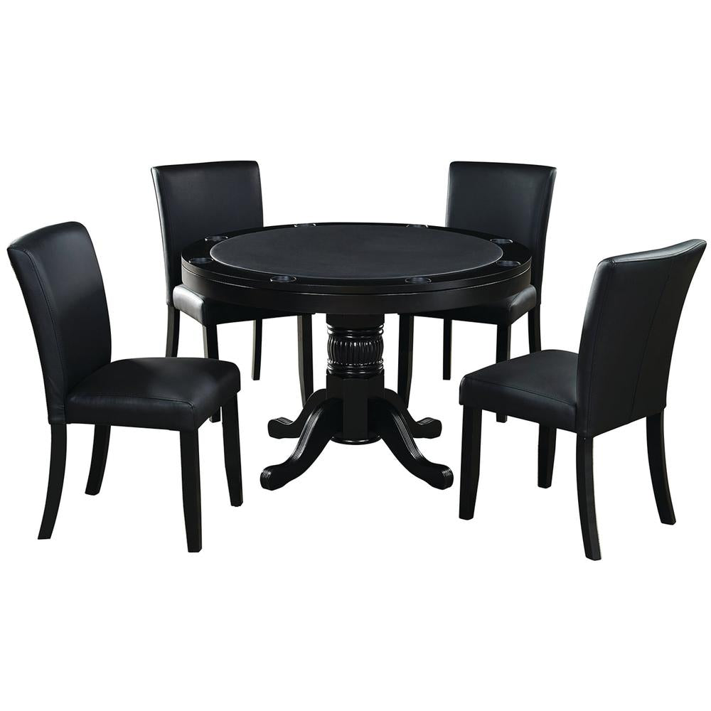 RAM Game Room 48" 2 IN 1 GAME TABLE x 4 DINING/GAME CHAIRS