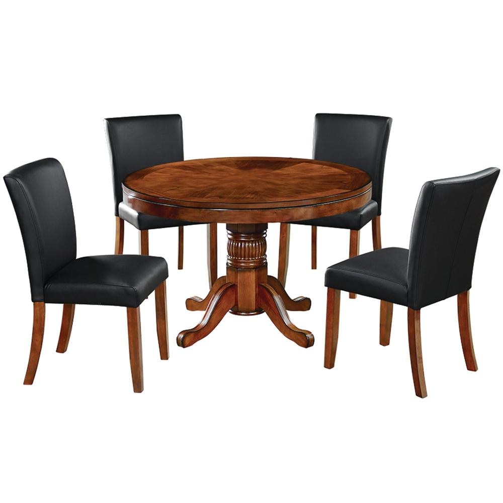 RAM Game Room 48" 2 IN 1 GAME TABLE x 4 DINING/GAME CHAIRS