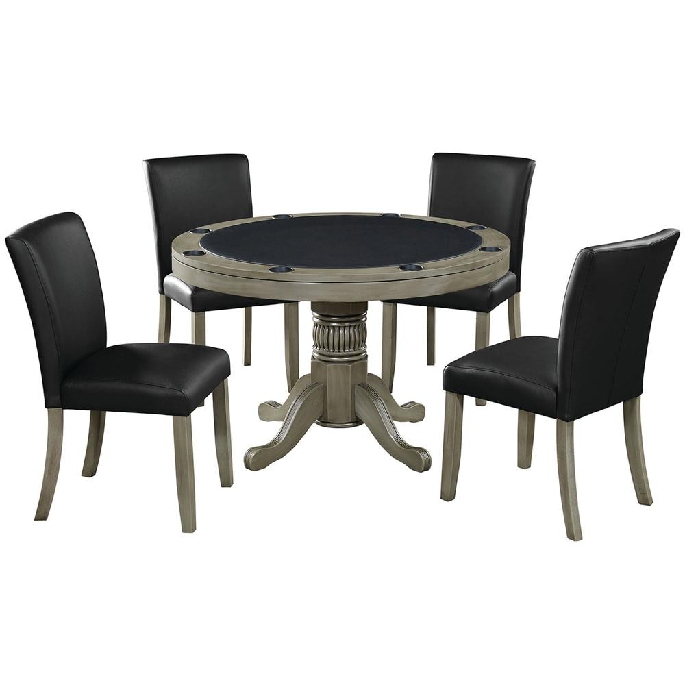 RAM Game Room 48" 2 IN 1 GAME TABLE x 4 DINING/GAME CHAIRS