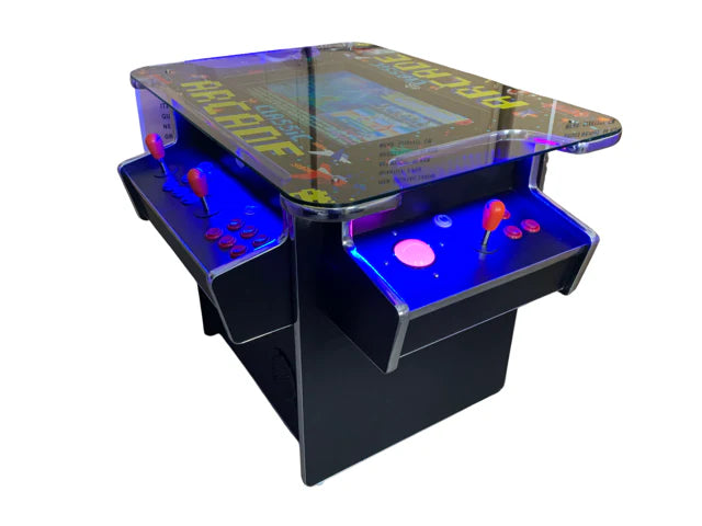 ABVideo Arcades Trackball Cocktail Arcade Machine | 22" LCD, 4,600 Games, 2 LED Trackballs