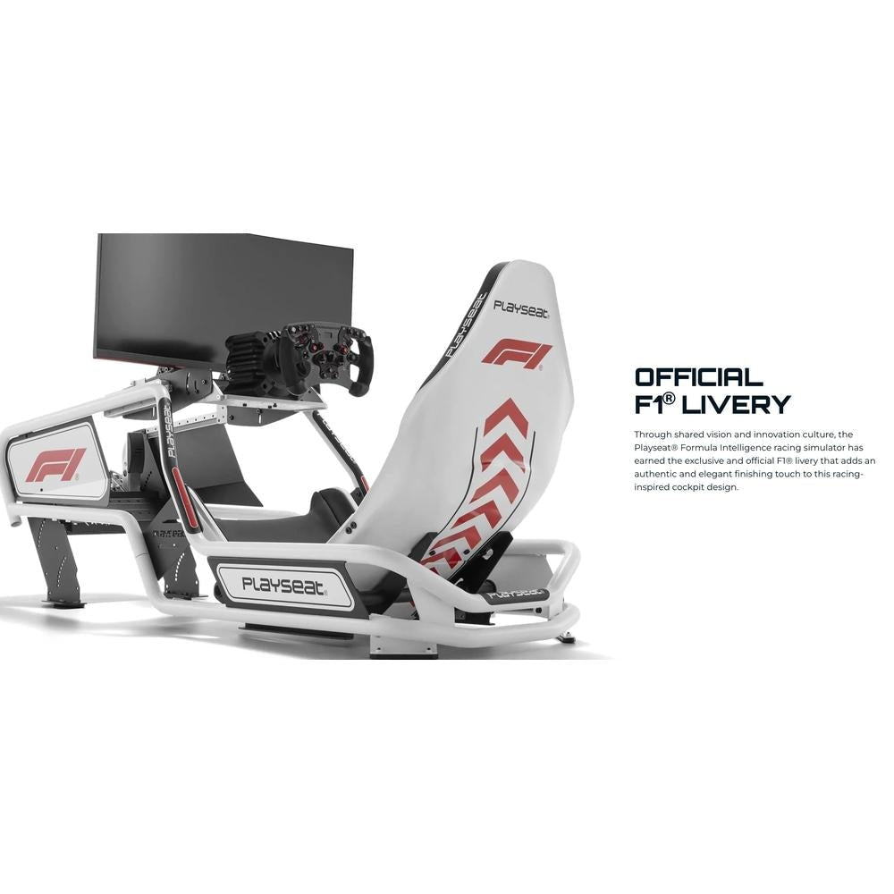 Playseat Formula Intelligence F1 Edition Racing Cockpit | Official F1 Livery, VESA Mount, ForceLock 2.0