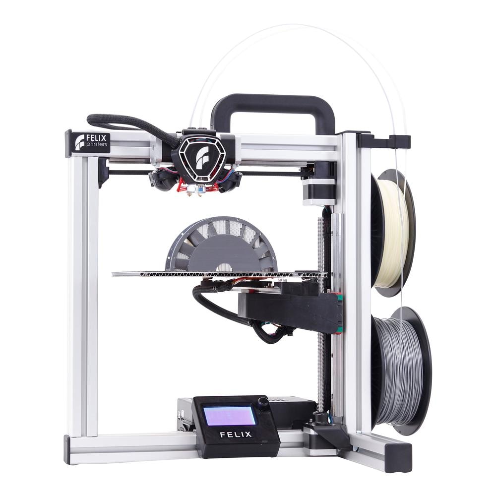 FELIXprinters Tec 4 Desktop 3D Printer | Single or Dual Extruder, 255 x 205 x 225 mm, Full Metal Hot-Ends