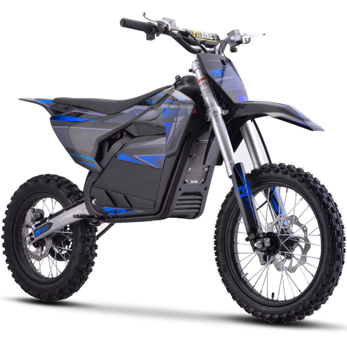 Full Battery 72V 5000W Electric Dirt Bike | 50 MPH, 40-Mile Range, Hydraulic Suspension & Brakes