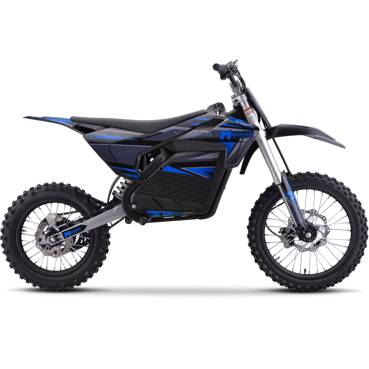 Full Battery 72V 5000W Electric Dirt Bike | 50 MPH, 40-Mile Range, Hydraulic Suspension & Brakes