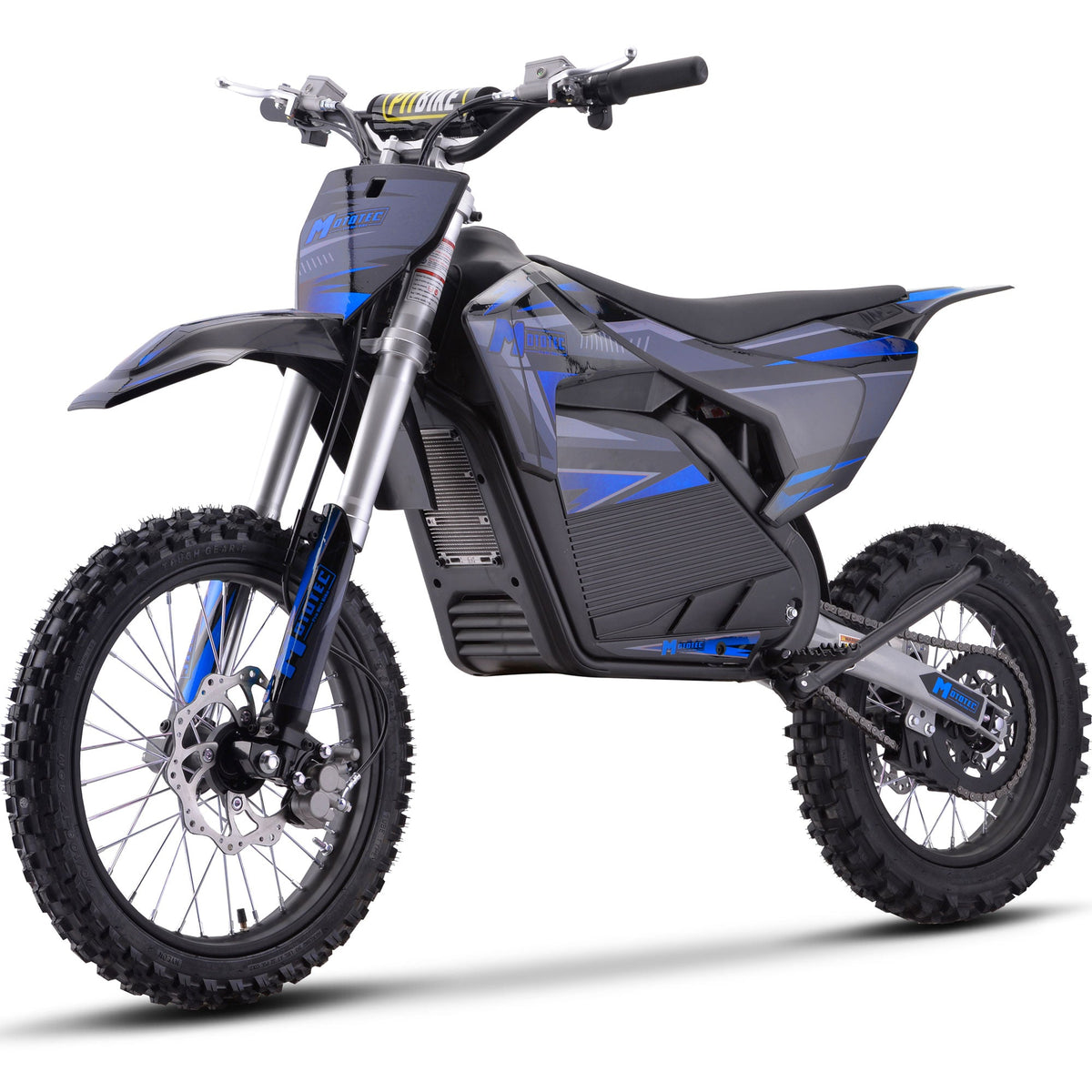 Full Battery 72V 5000W Electric Dirt Bike | 50 MPH, 40-Mile Range, Hydraulic Suspension & Brakes