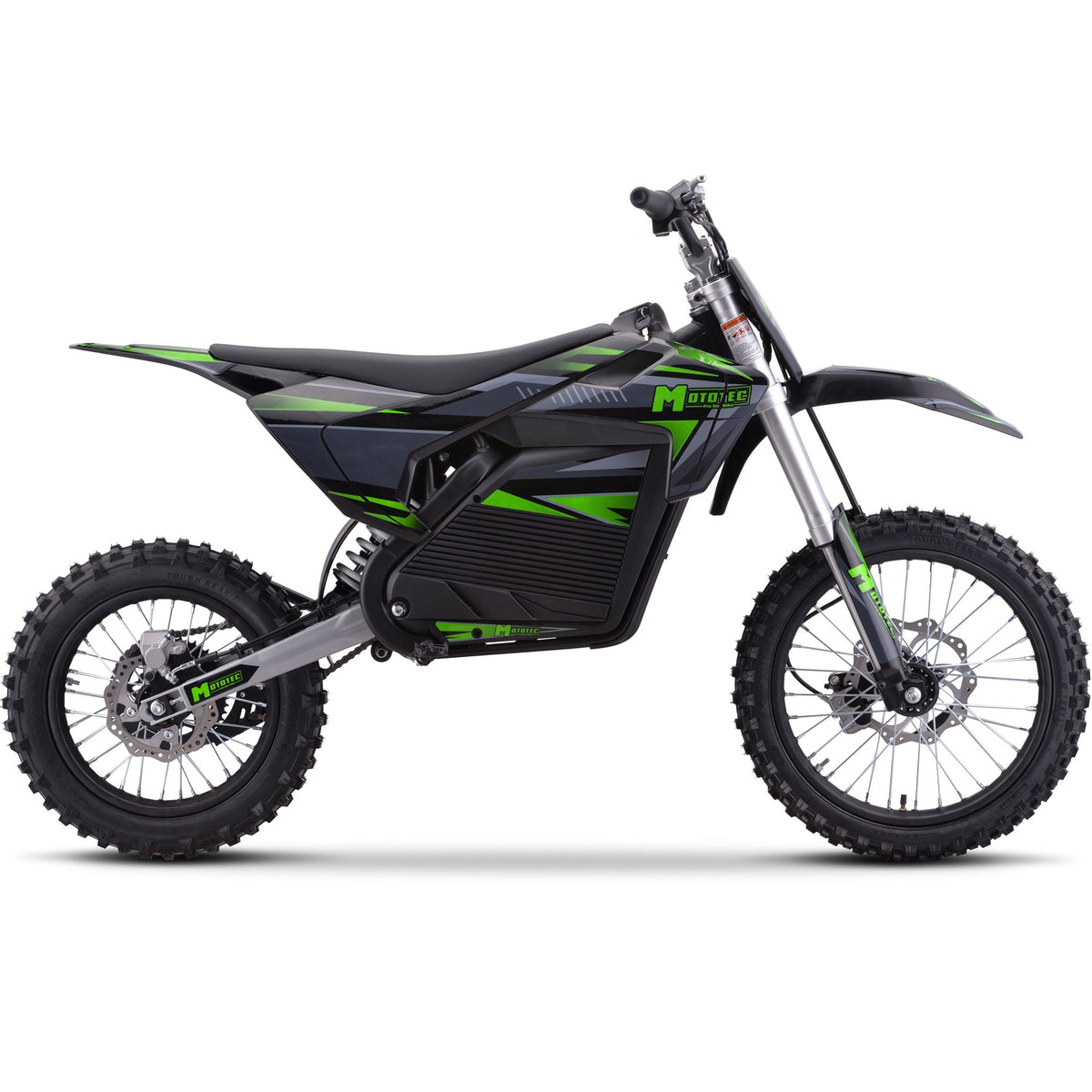 Full Battery 72V 5000W Electric Dirt Bike | 50 MPH, 40-Mile Range, Hydraulic Suspension & Brakes