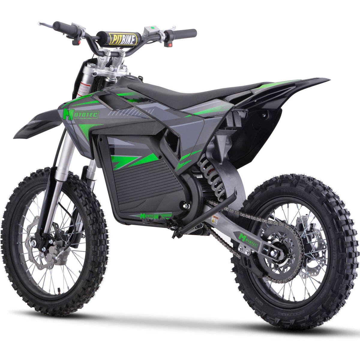 Full Battery 72V 5000W Electric Dirt Bike | 50 MPH, 40-Mile Range, Hydraulic Suspension & Brakes