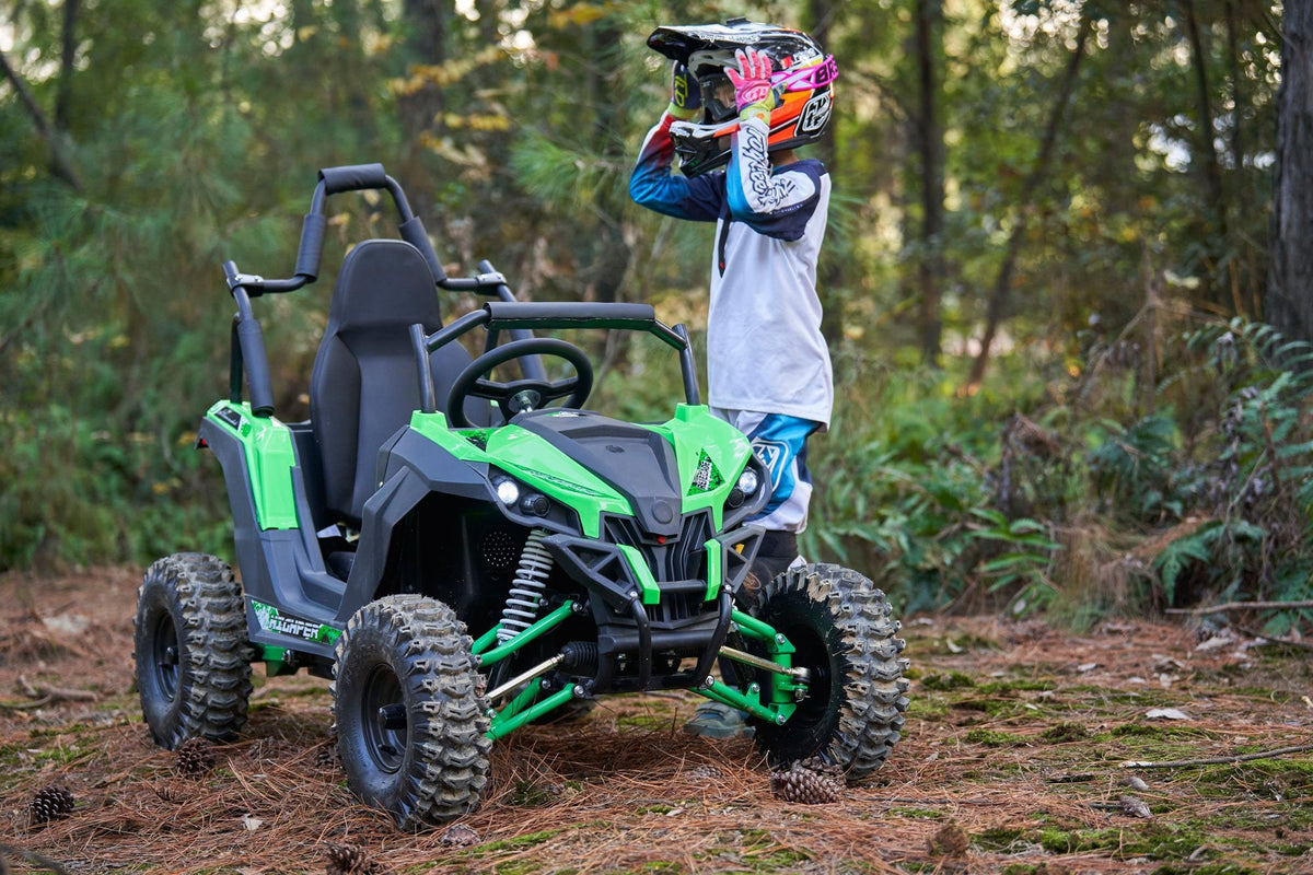 Full Battery 48V 1200W Electric Mini UTV | Full Suspension, Factory Box or Assembled & Tested