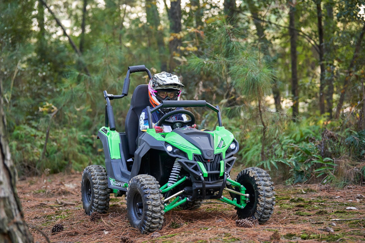 Full Battery 48V 1200W Electric Mini UTV | Full Suspension, Factory Box or Assembled & Tested