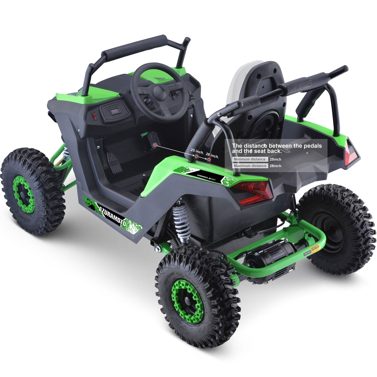 Full Battery 48V 1200W Electric Mini UTV | Full Suspension, Factory Box or Assembled & Tested