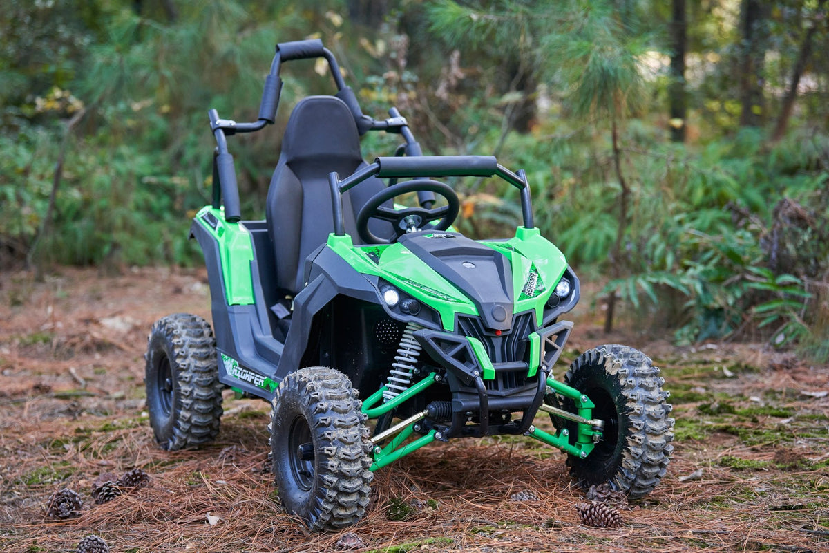 Full Battery 48V 1200W Electric Mini UTV | Full Suspension, Factory Box or Assembled & Tested