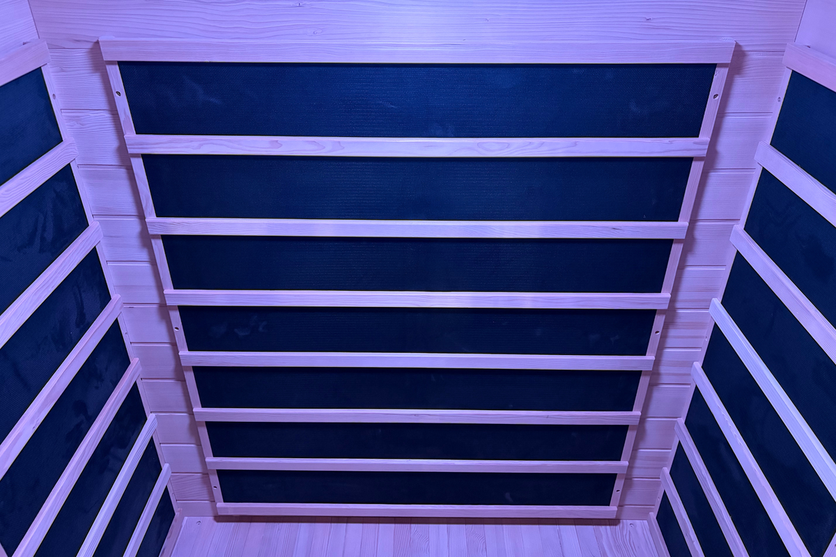 Blisspod Malmo 1-2 Person Infrared Sauna | Red Light Therapy, Low EMF Carbon Heaters, Chromotherapy