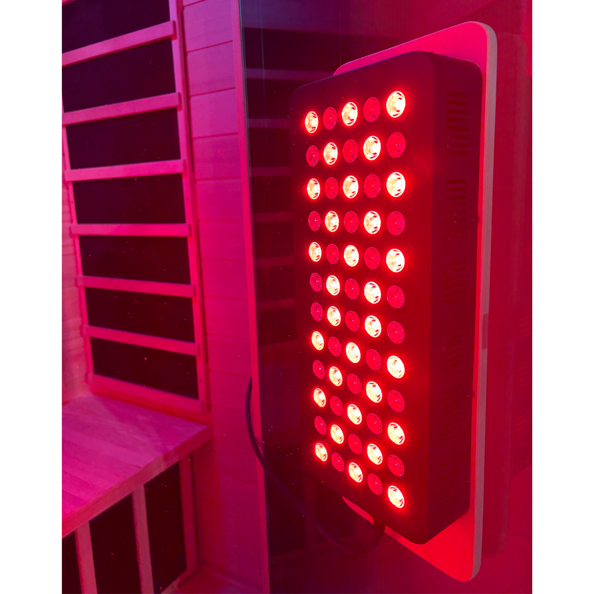 Blisspod Malmo 1-2 Person Infrared Sauna | Red Light Therapy, Low EMF Carbon Heaters, Chromotherapy