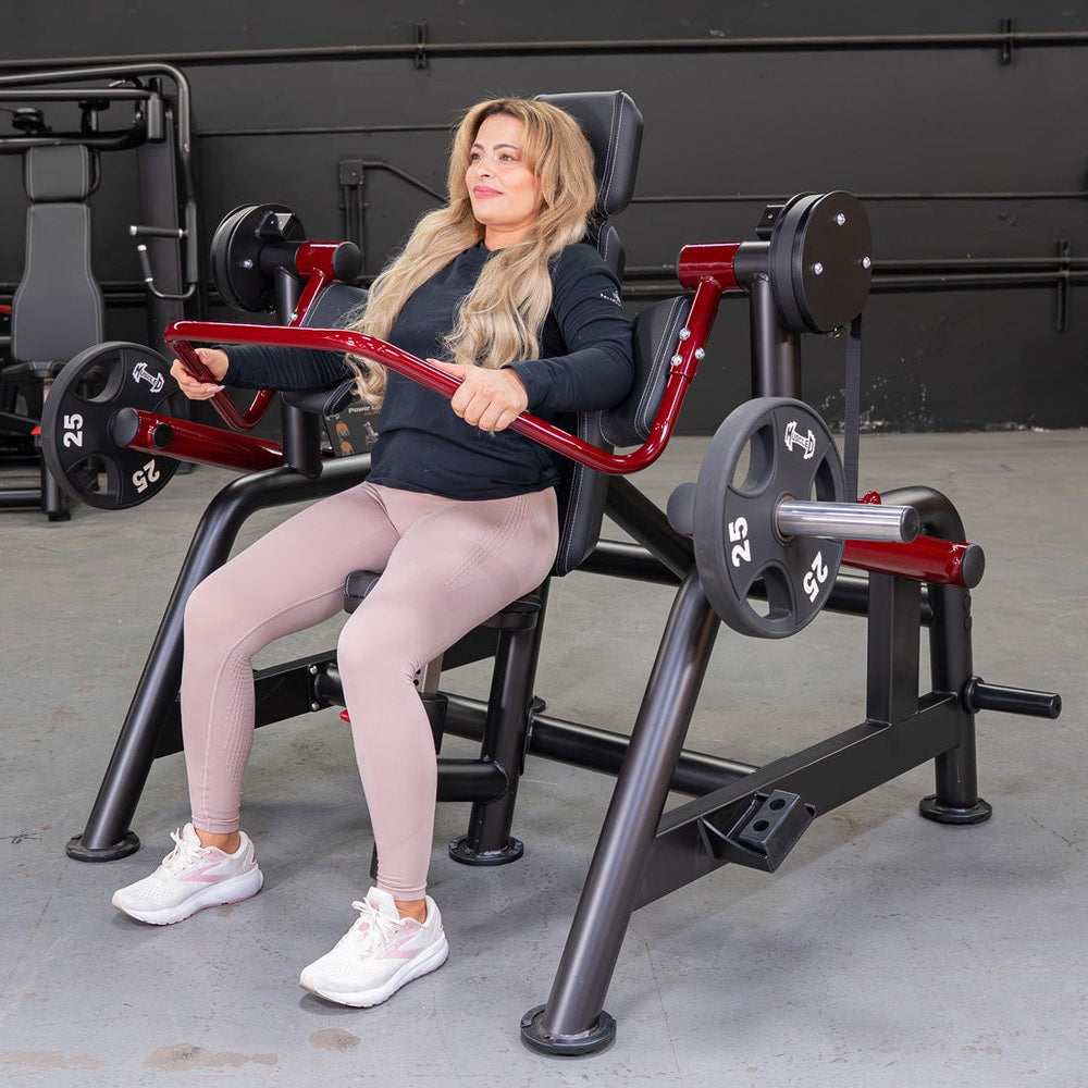 Muscle D Fitness Power Leverage V2 Pullover | Dual-Hinge Design, Gas-Assisted Seat, Lat and Chest