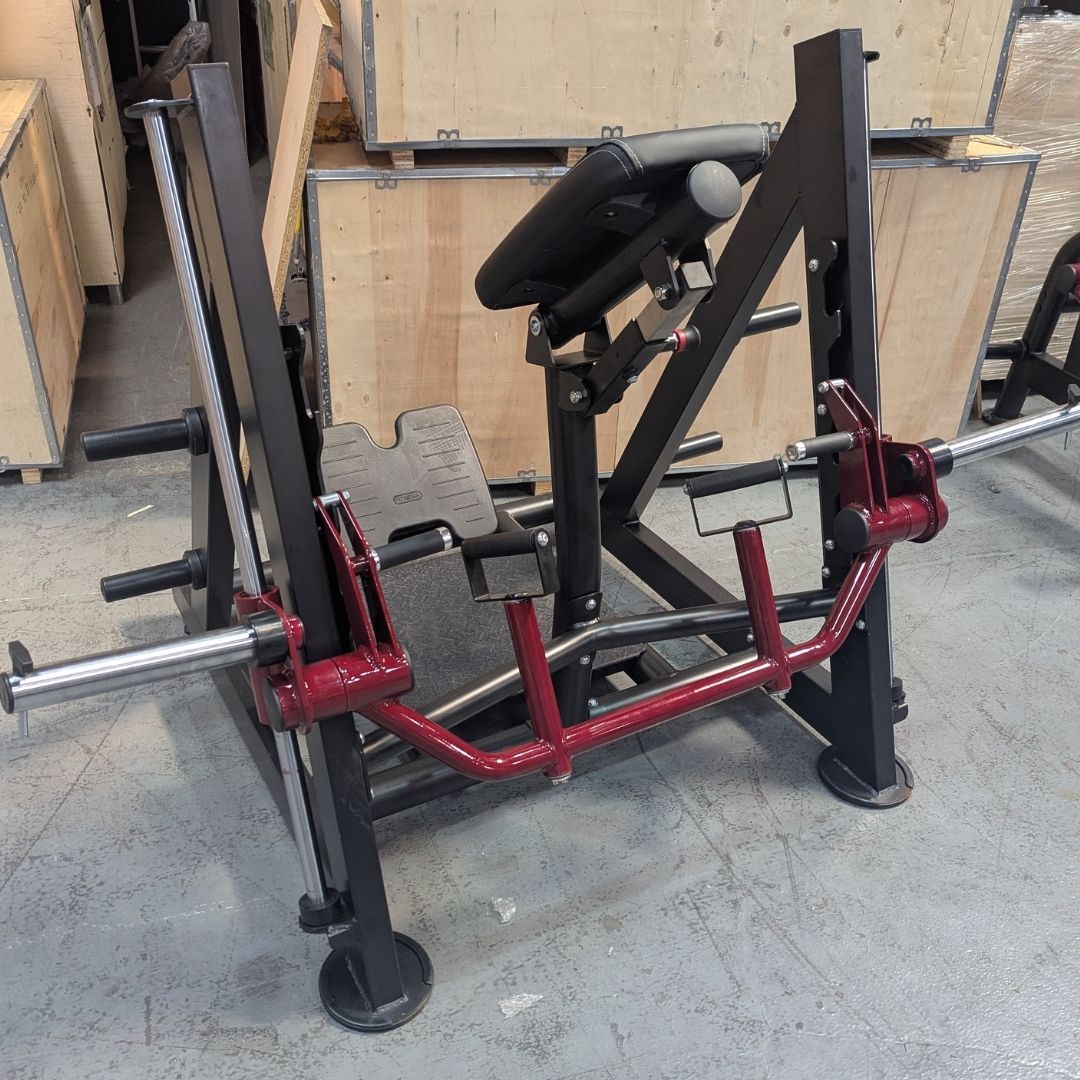 Power Leverage V2 Chest Supported Linear Bearing Row Machine | Muscle D Fitness