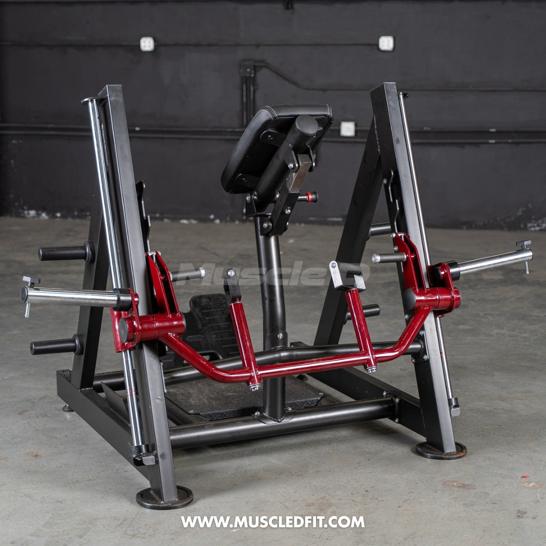 Power Leverage V2 Chest Supported Linear Bearing Row Machine | Muscle D Fitness