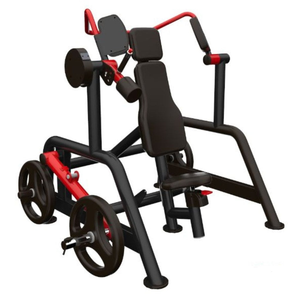 Muscle D Fitness Power Leverage V2 Pullover | Dual-Hinge Design, Gas-Assisted Seat, Lat and Chest