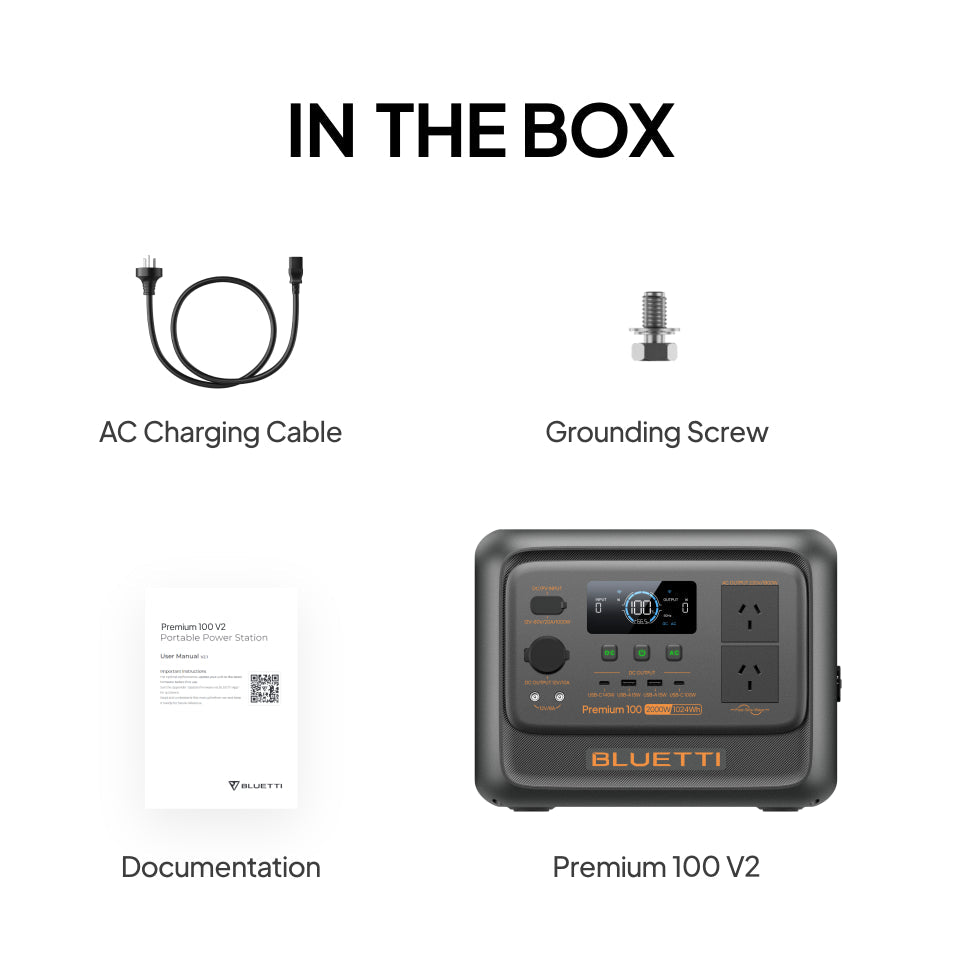 BLUETTI Premium 100 V2 Portable Power Station - view 3