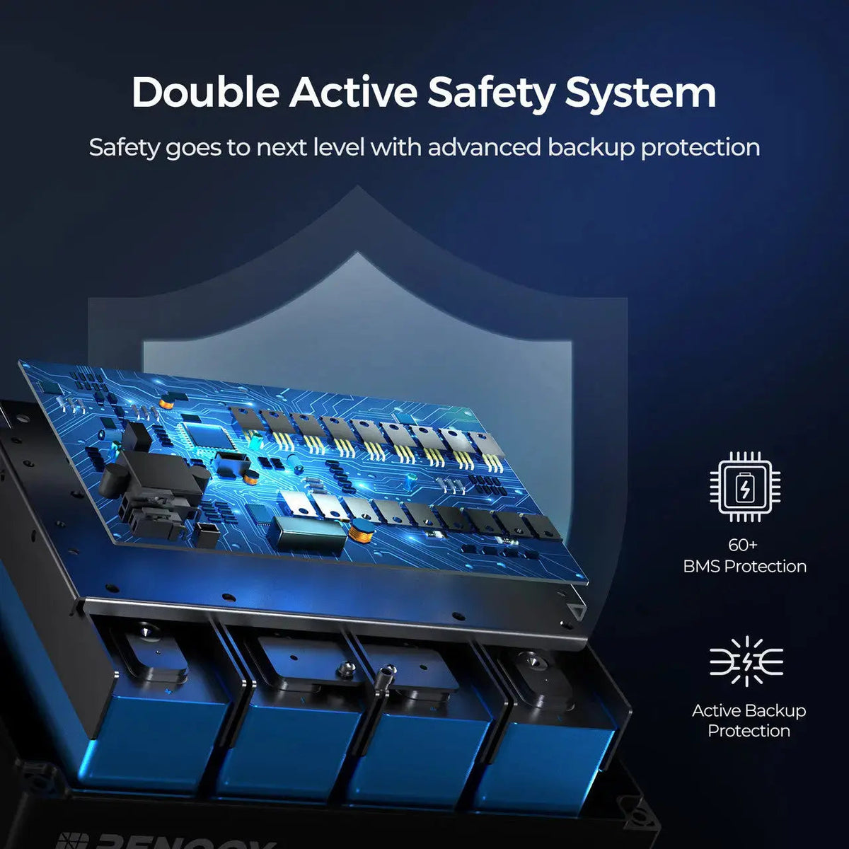 Renogy PRO 12V 100Ah Smart LiFePO4 Battery - view 8