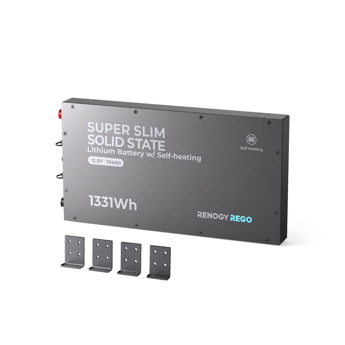 Renogy REGO 12V 104Ah Super Slim Self-Heating LiFePO4 Battery - view 9