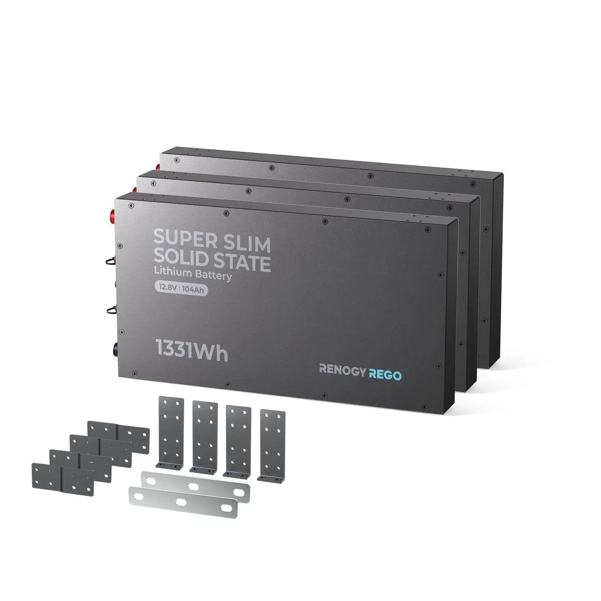 Renogy REGO 12V 104Ah Super Slim LiFePO4 Battery - view 10