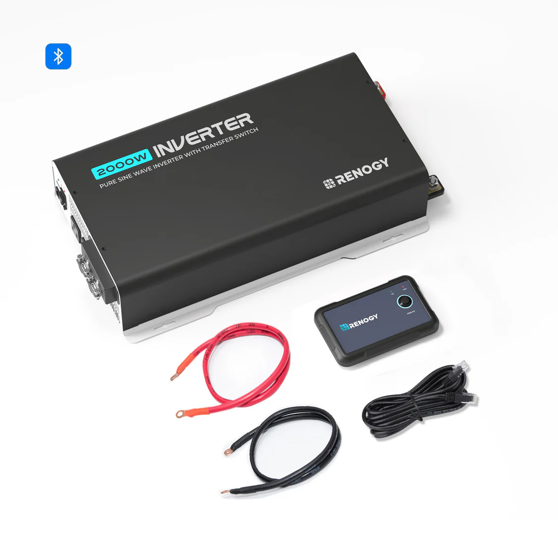 Renogy 2000W 12V Pure Sine Wave Inverter with UPS - view 1