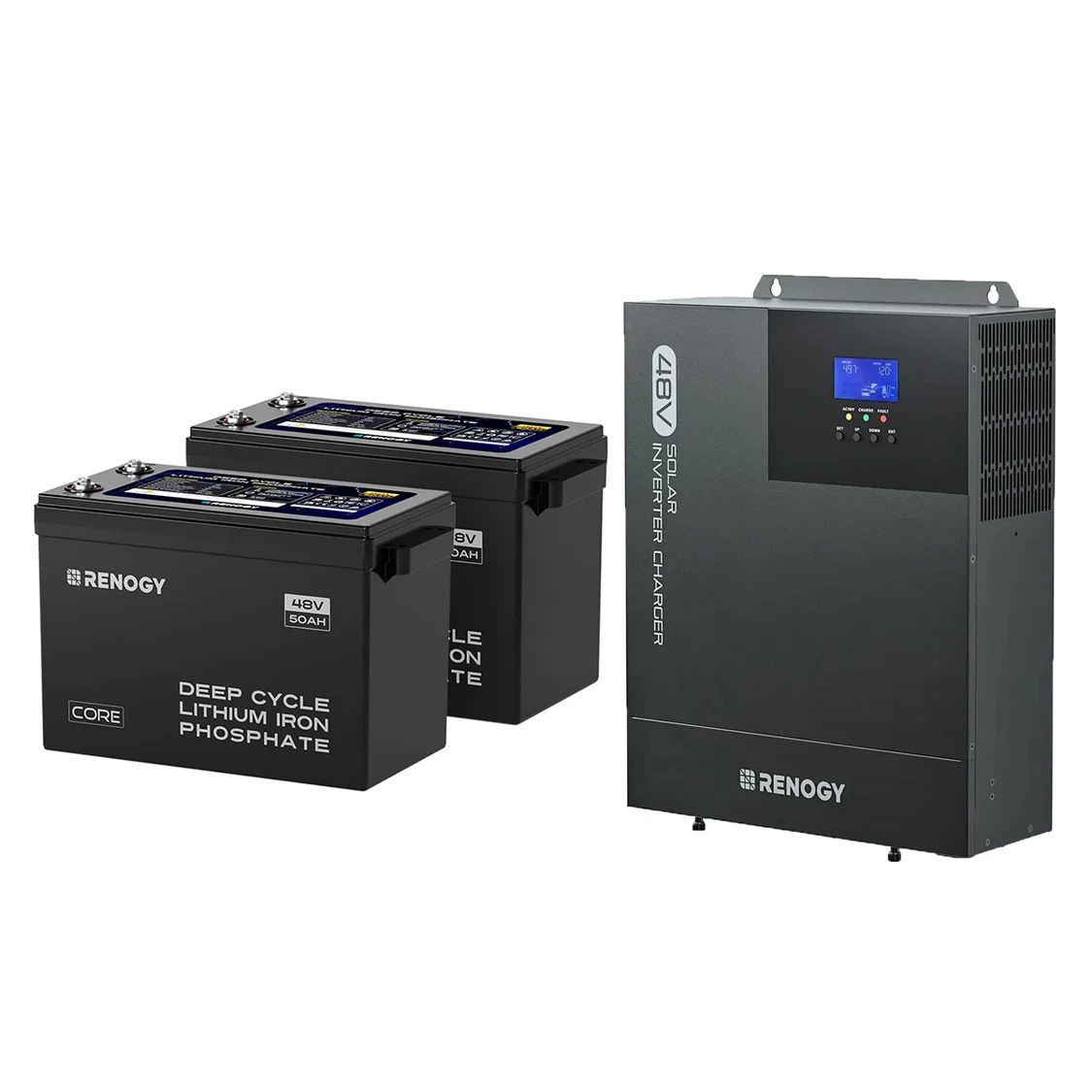 Renogy 3500W 48V Pure Sine Wave Solar Inverter Charger - view 9