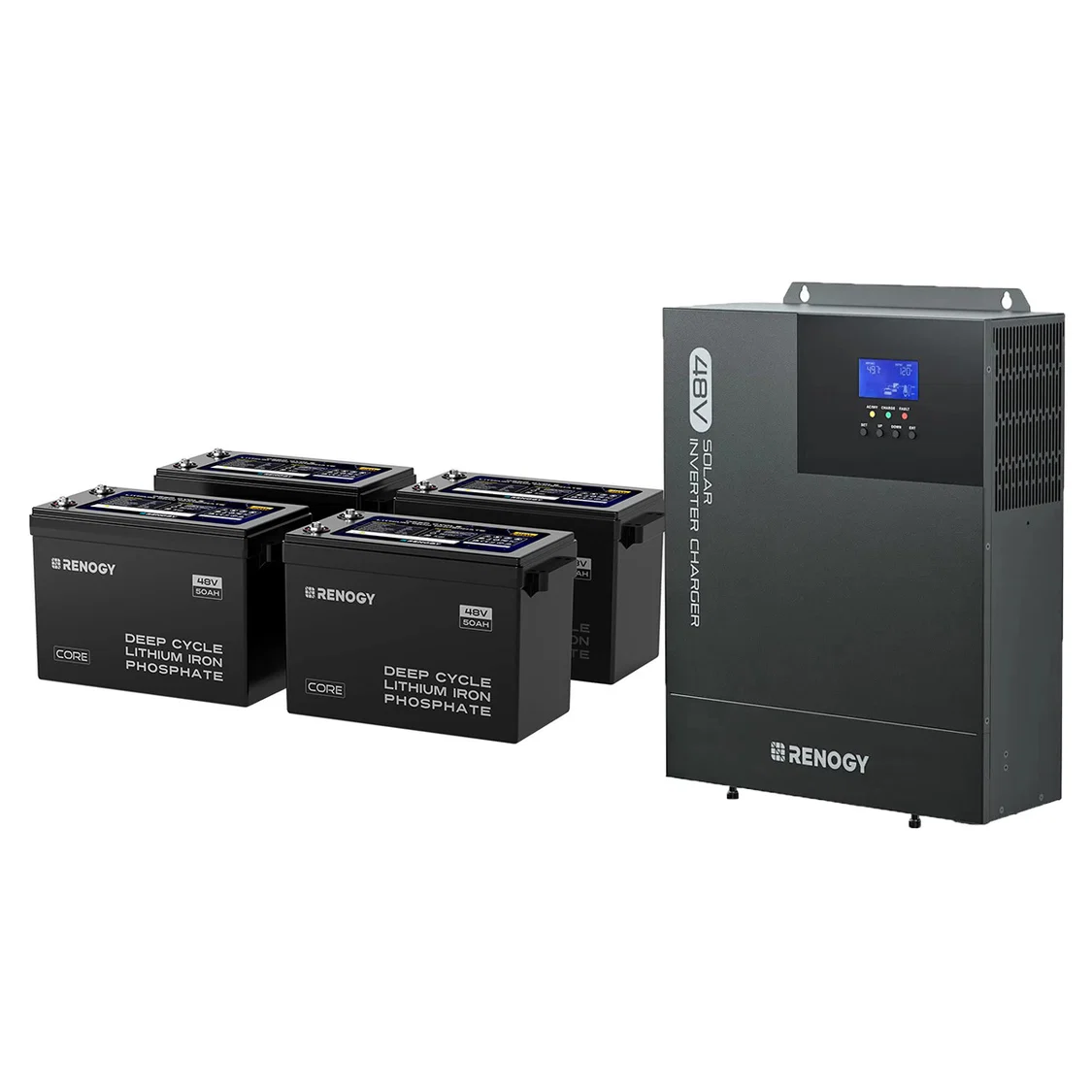 Renogy 3500W 48V Pure Sine Wave Solar Inverter Charger - view 10