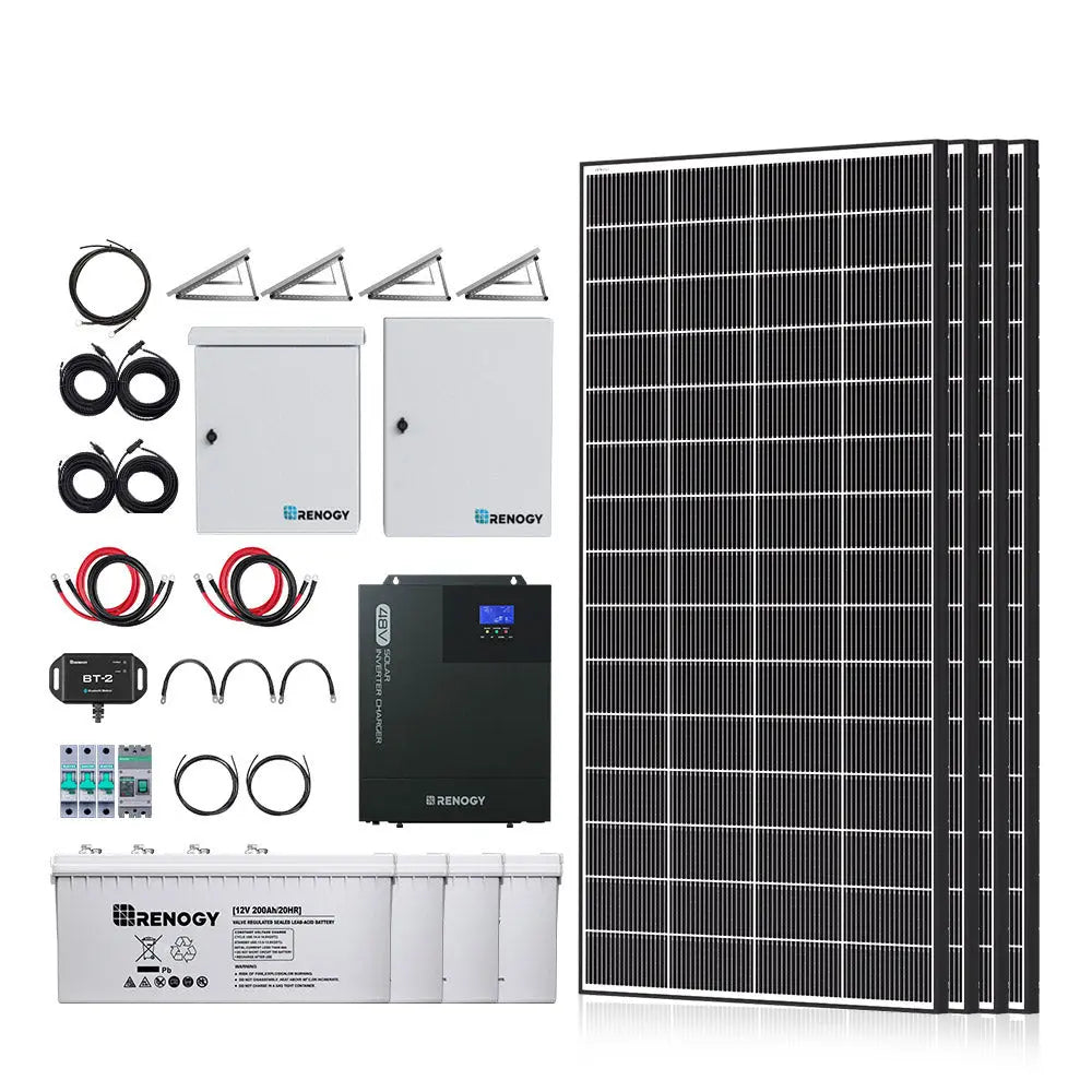 Renogy 1200W / 2500W 48V Complete Solar Cabin Kit - view 7
