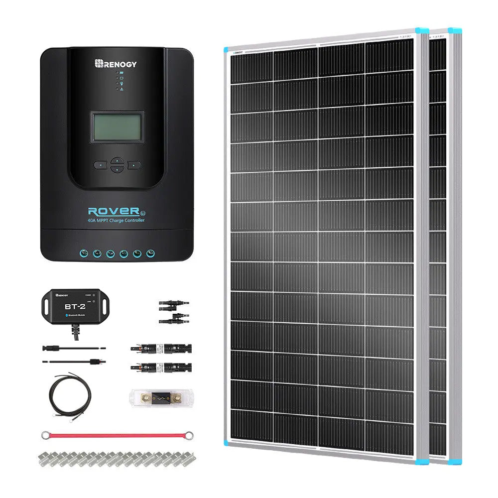 Renogy 400W 12V Starter Solar Panel Kit - view 2