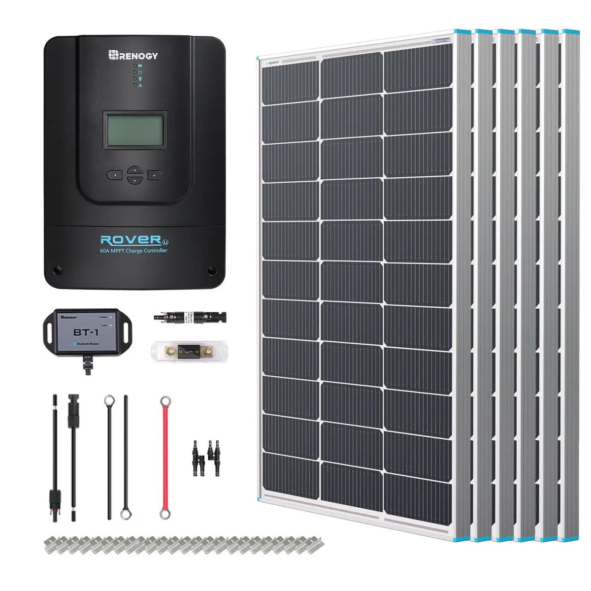 Renogy 600W 12V Starter Solar Panel Kit - view 1