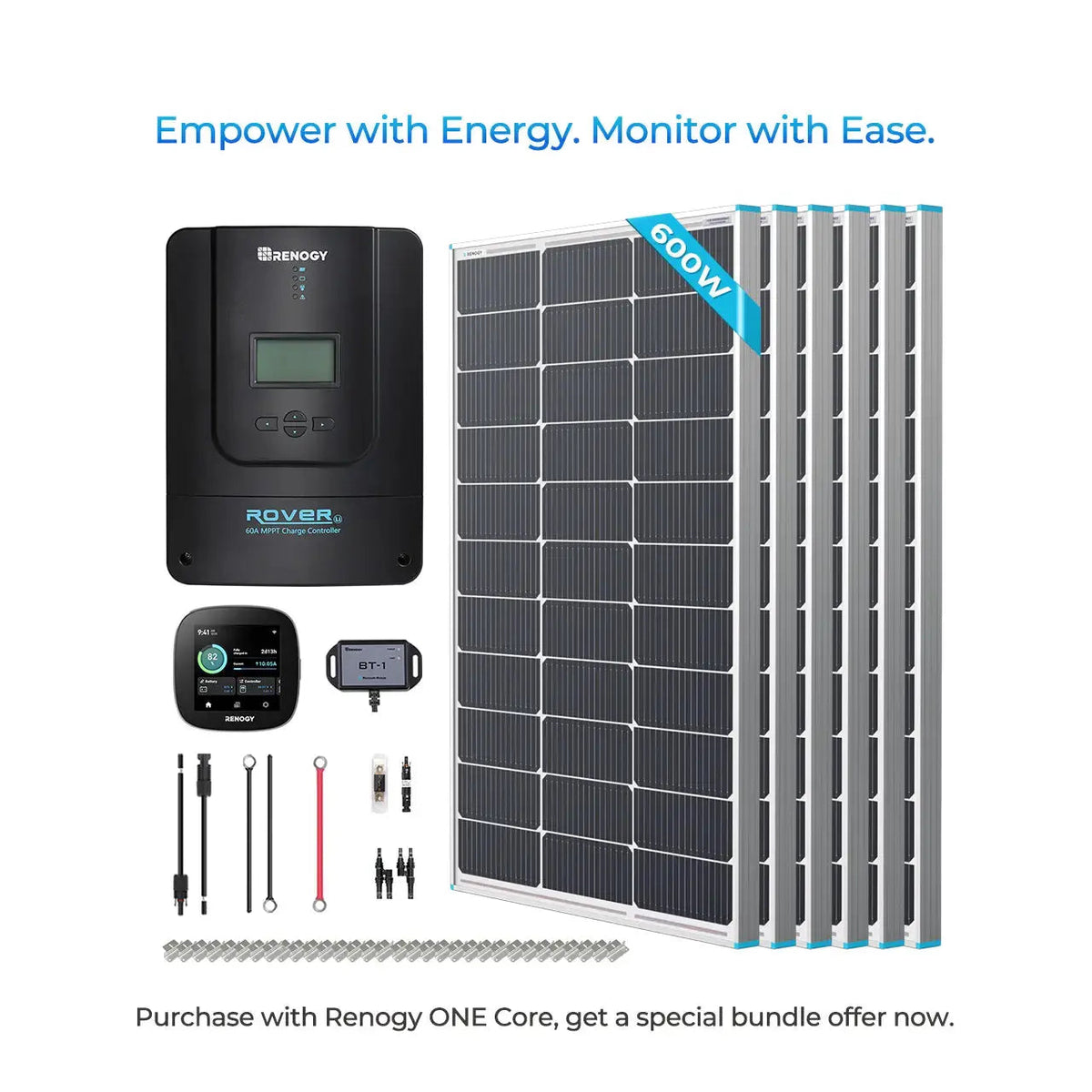 Renogy 600W 12V Starter Solar Panel Kit - view 8