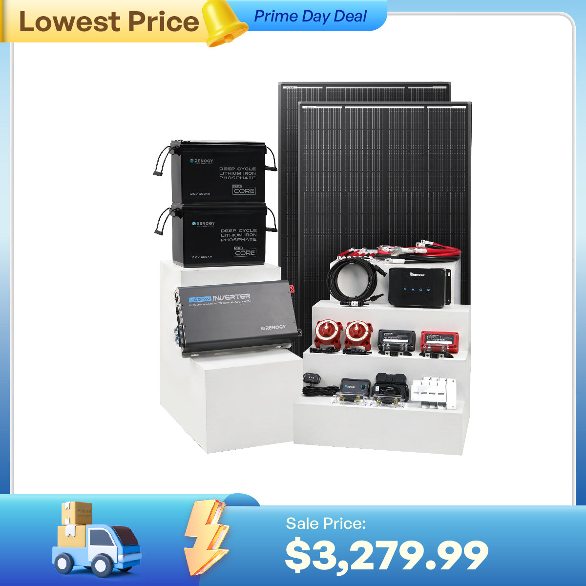 Renogy ShadowFlux RV Solar Solution - view 1
