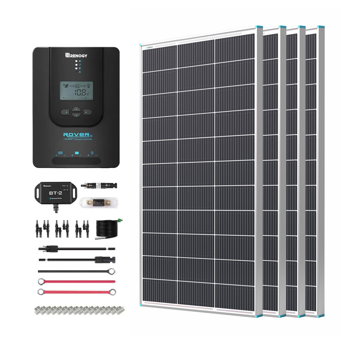 Renogy 400W 12V Premium Solar Panel Kit - view 1