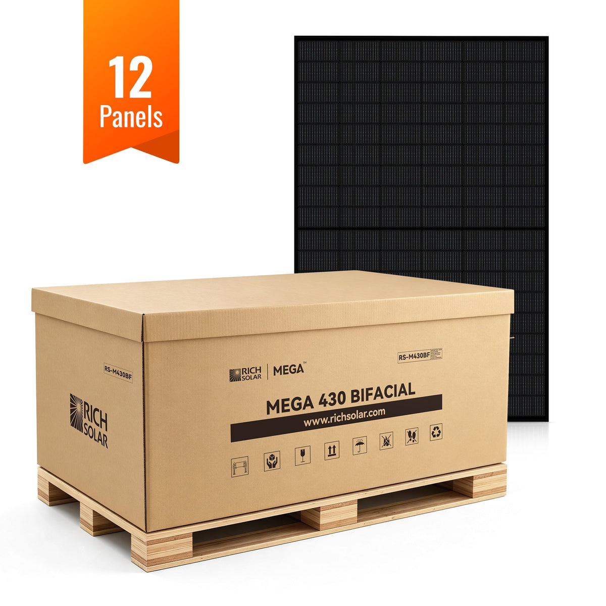 RICH SOLAR MEGA 430 Bifacial Solar Panel - view 6