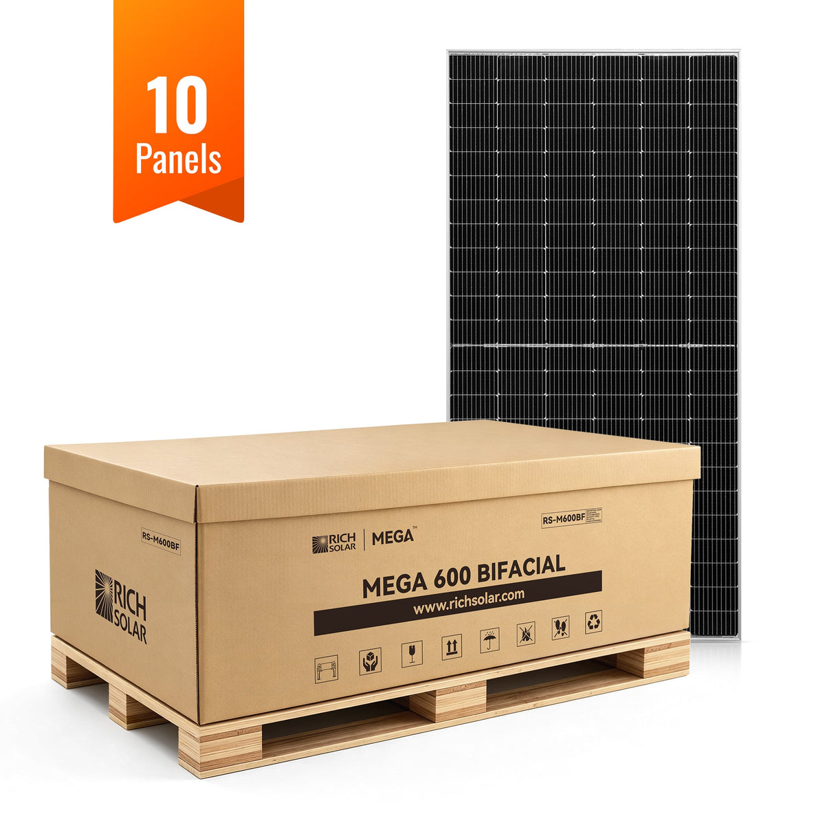 RICH SOLAR MEGA 600 Bifacial Solar Panel - view 6